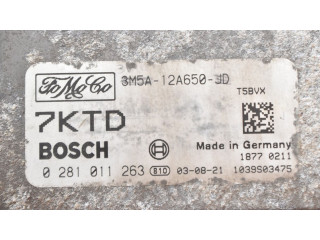 Блок управления двигателем Блок управления 3M5A12A650JD, 3M5A12A650JD Mazda 3 I