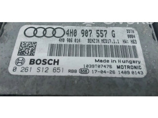 Блок управления двигателя 4H0907557G Audi A8 S8 D4 4H