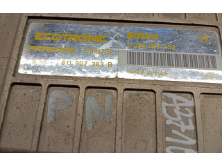 Блок управления двигателем Блок управления 0285007032, 811907383B   Volkswagen Golf II