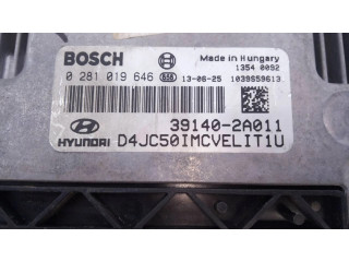 Блок управления двигателя 0281019646, 391402A011 Hyundai ix20