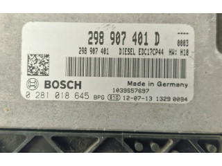 Řídící jednotka 298907401D, 0281018645 Porsche Panamera (970) 2012