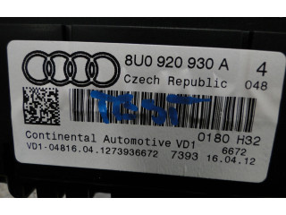 Панель приборов 8U0920930A, 8U0920930A Audi Q3 8U