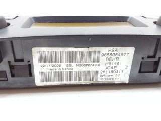 Блок управления климат-контролем 9658084577, 281160311   Citroen C4 I