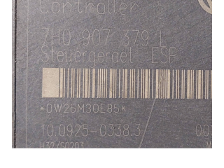 Jednotka ABS 7H0907379L, 00001759D1 Volkswagen Multivan T5 2006