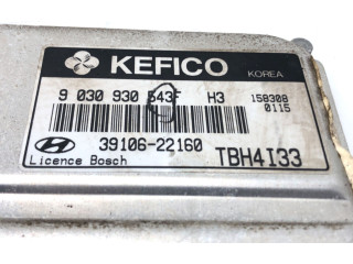 Блок управления двигателем Блок управления 39106-22160   Hyundai Getz