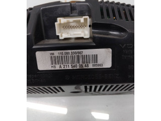 Přístrojová deska Mercedes-Benz E AMG W211 2008 A2115400548