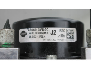 Блок ABS 3VU0C Nissan Note (E12)