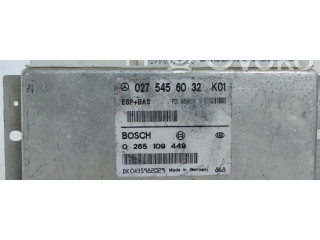 Блок управления АБС 0275456032K01   Mercedes-Benz A W168