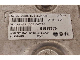 Vstřikovač 51918353, 00519036810   Fiat Punto (199)    199.B.4000(Euro 5) 