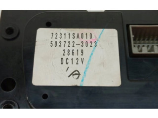 Блок управления климат-контролем 72311SA010, 503722-3023   Subaru Forester SF