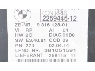 Přístrojová deska  BMW X1 E84 2014 10454219, 9316128  