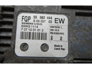 Řídící jednotka 55562444, 5WK91114   Vauxhall Zafira B 2008