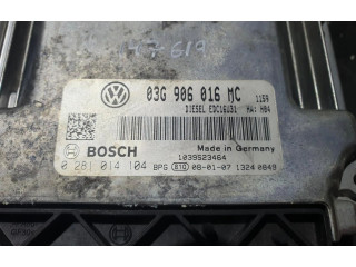 Блок управления двигателем Блок управления 03G906016MC Skoda Superb B5 (3U)