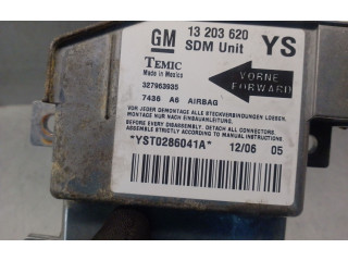 Блок подушек безопасности 13203620, 327963935   Opel Meriva A