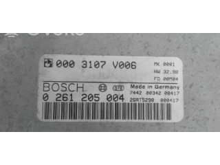 Блок управления двигателя 0261205004, 0003107V006 Smart Roadster
