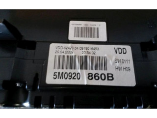 Панель приборов    Volkswagen Golf Plus       