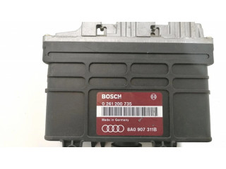 Řídící jednotka 8A0907311B, 0261200735   Audi 80 90 B3 1990