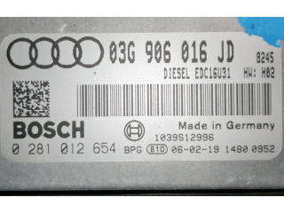 Блок управления двигателя 03G906016JD Audi A4 Allroad
