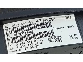 Панель приборов A1645400711, A2514420421   Mercedes-Benz ML W164       