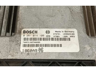 Блок управления двигателя 0281014108, 1860A906 Mitsubishi Outlander