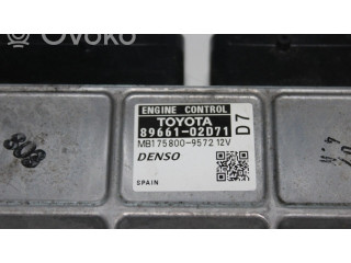 Řídící jednotka 8966102D71 Toyota Auris 150 2007