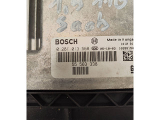 Блок управления двигателя 0281013568, 55563338 Saab 9-5