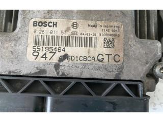 Блок управления двигателя 0281011511, 0281011511   Alfa Romeo GTV