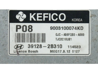 Блок управления двигателем Блок управления 391282B310   KIA Venga