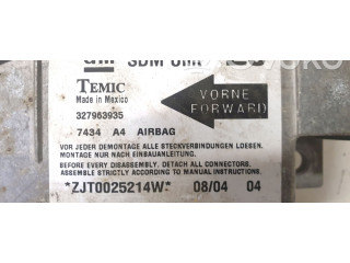 Блок подушек безопасности 13158712   Opel Meriva A