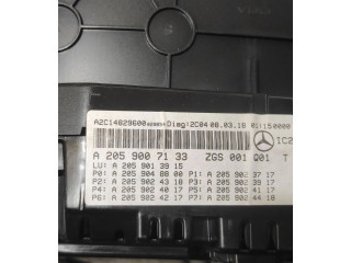 Панель приборов A2059007133, A2059023717 Mercedes-Benz GLC X253 C253