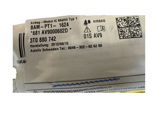 Боковая подушка безопасности 3T0880742, BPT11624 Skoda Superb B6 (3T)