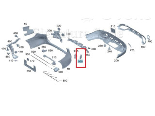 Блок комфорта A0009059417, A0009051416   Mercedes-Benz EQE v295   