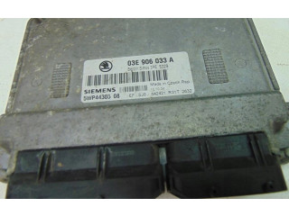 Блок управления двигателя 03E906033A Skoda Fabia Mk1 (6Y)