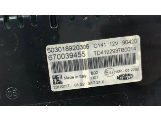 Панель приборов 670039455, 503018920306 Maserati Ghibli