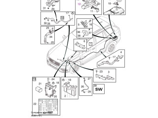 Блок предохранителей 31450530 Volvo XC90