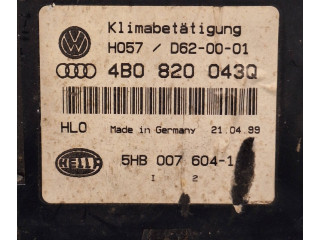 Блок управления климат-контролем 4B0820043Q, D620001 Audi A6 S6 C5 4B