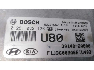 Блок управления двигателя 0281032126, 391402A800   KIA Ceed