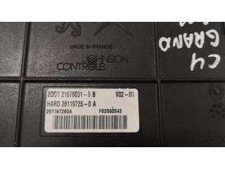 Блок комфорта 9663510180, BSI2004 Citroen C4 Grand Picasso