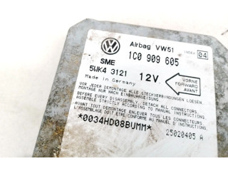 Блок подушек безопасности 1C0909605, 5WK43121 Skoda Octavia Mk1 (1U)