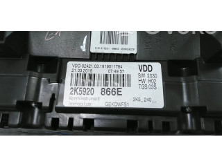 Панель приборов 2K5920866E, 2K5920866EX Volkswagen Caddy