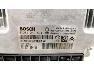 Блок управления двигателя 9661728480, 0281012524   Citroen C3 Pluriel