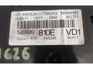 Панель приборов 5J0920810E Skoda Fabia Mk2 (5J)