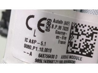 Боковая подушка безопасности 648756400D Dacia Logan III