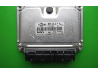 Блок управления двигателем Блок управления 038906019EJ, 0281010665   Skoda Superb B5 (3U)