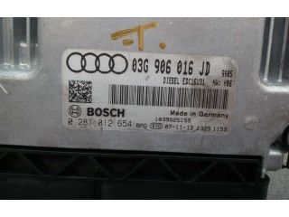 Блок управления двигателя 03G906016JD, 0281012654 Audi A4 Allroad