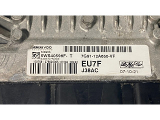 Блок управления двигателя 7G9112A650VF, 5WS40596FT   Ford Galaxy