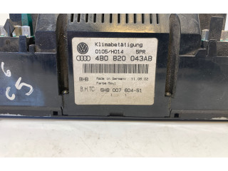 Блок управления климат-контролем 0105H014, 4B0820043AB   Audi A6 S6 C5 4B