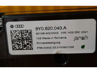 Блок управления климат-контролем 8Y0820043A, 8Y0820043A   Audi A3 8Y