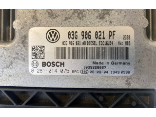 Блок управления двигателя 03G906021PF, 03G906021AB Volkswagen Caddy