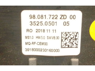 Блок управления климат-контролем 98081722ZD, 98081722ZD   Citroen Jumpy